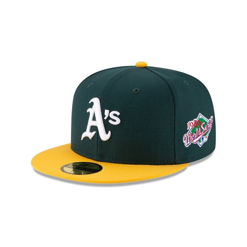 Athletics World Series Side Patch 59FIFTY Fitted Hat
