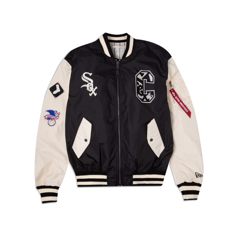 Alpha Industries X Chicago White Sox L-2B Bomber Jacket