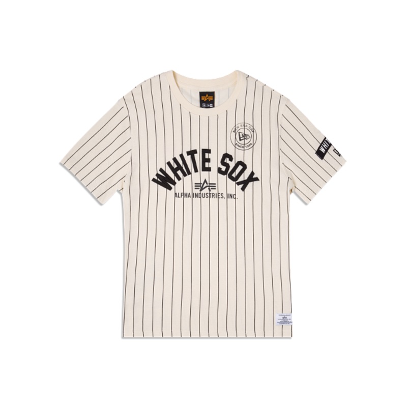 Alpha Industries X Chicago White Sox Striped T-Shirt