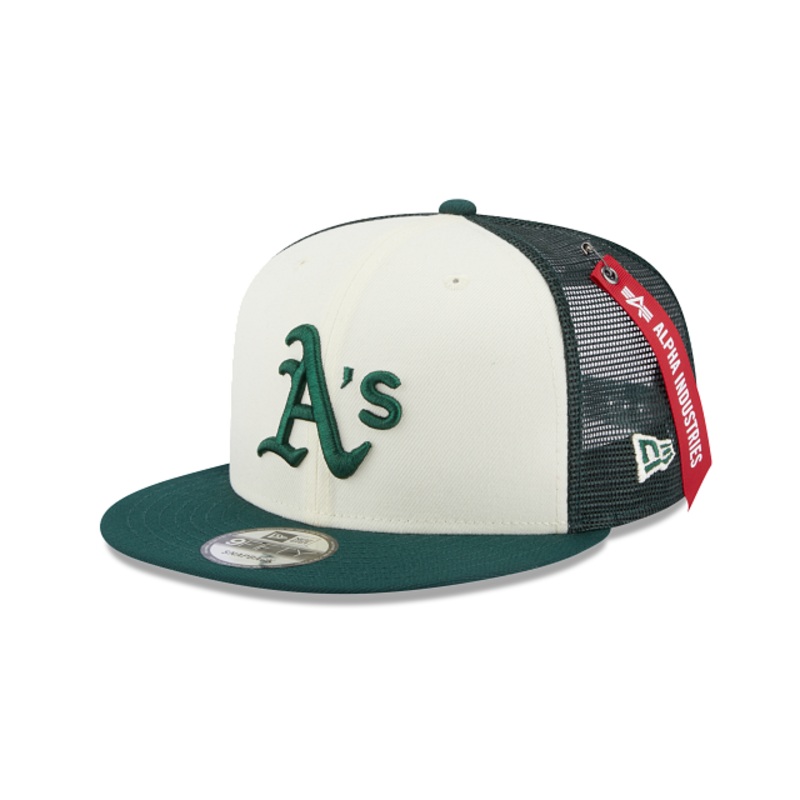 Alpha Industries X Athletics 9FIFTY Snapback Hat