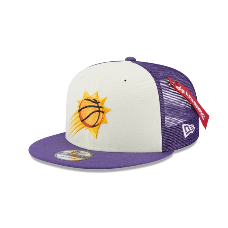 Alpha Industries X Phoenix Suns 9FIFTY Snapback Hat