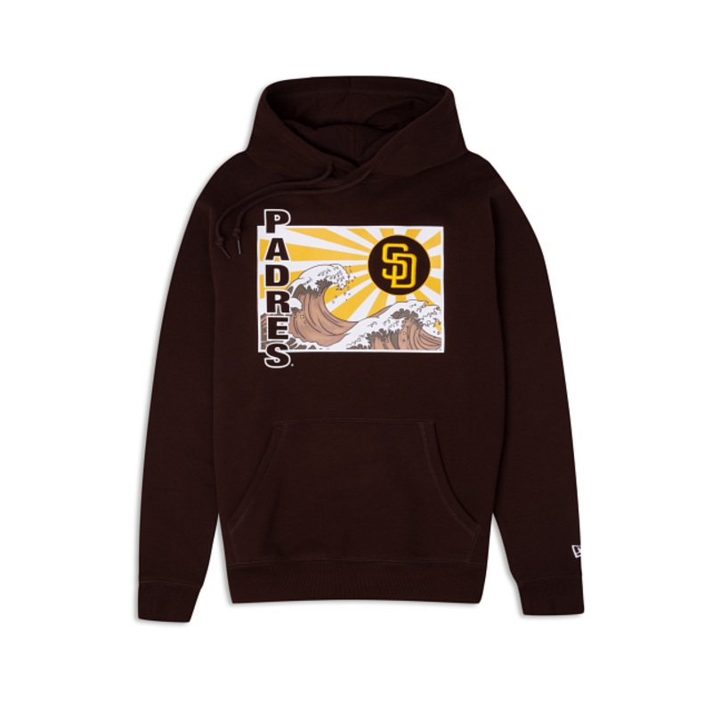 San Diego Padres Tonal Wave Hoodie