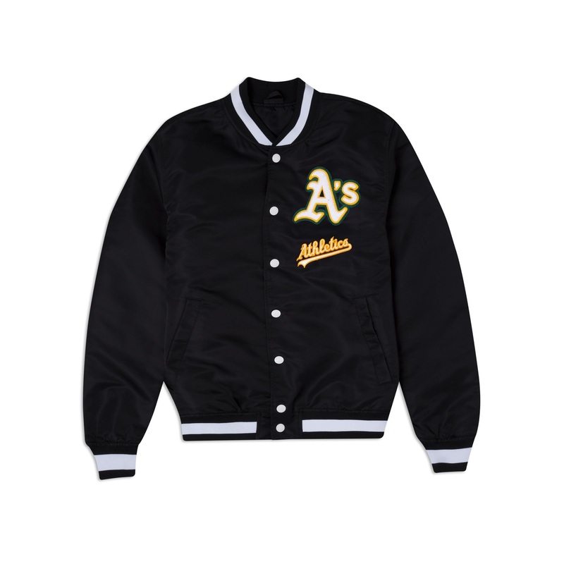 Athletics Logo Select Black Jacket