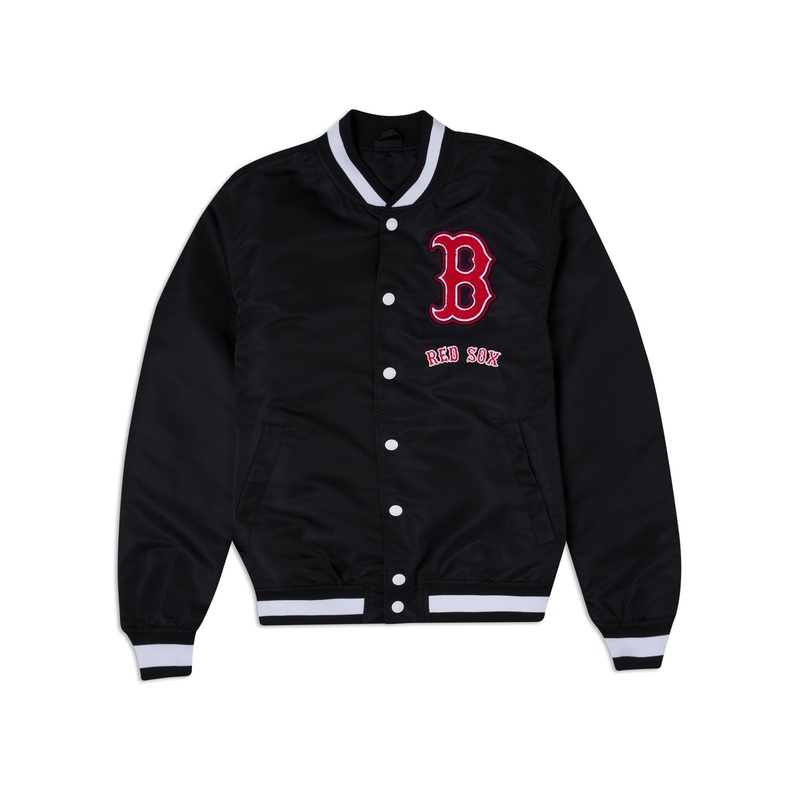 Boston Red Sox Logo Select Black Jacket