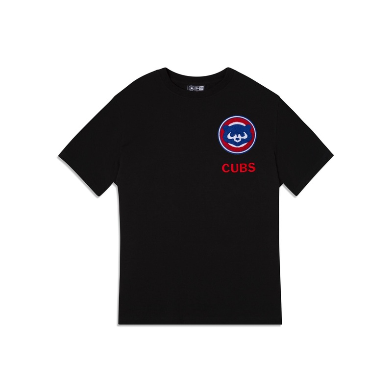 Chicago Cubs Logo Select Black T-Shirt