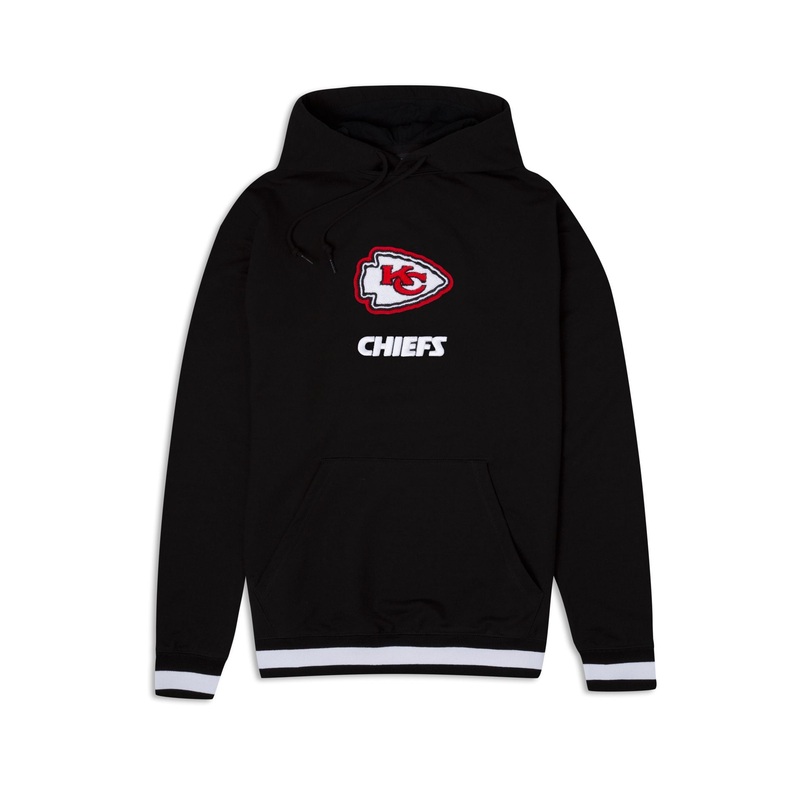 Kansas City Chiefs Logo Select Black Hoodie