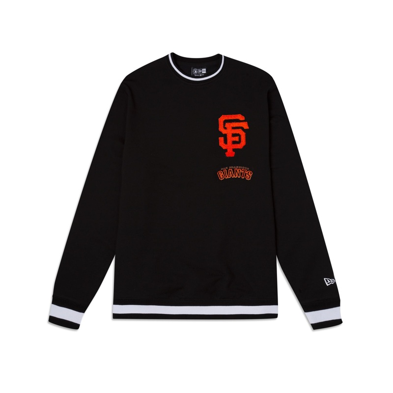 San Francisco Giants Logo Select Black Crewneck