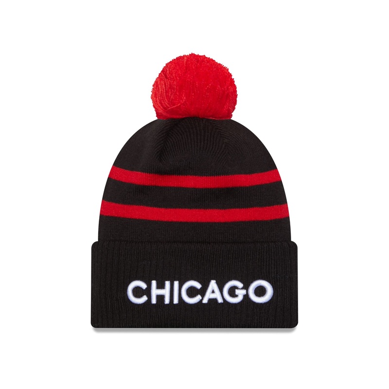 Chicago Bulls 2023 City Edition Pom Knit Hat