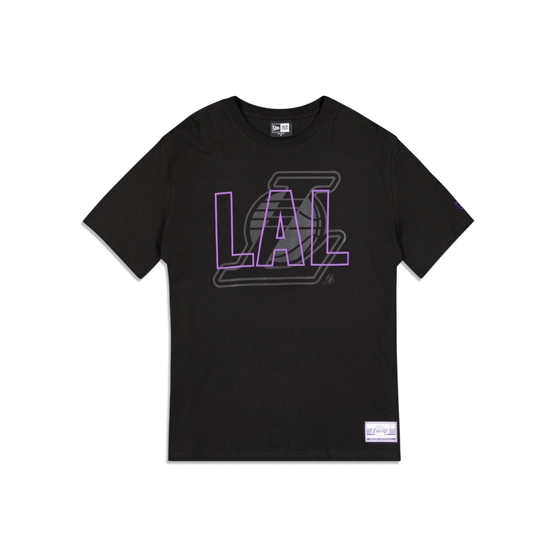 Los Angeles Lakers 2023 City Edition Black T-Shirt