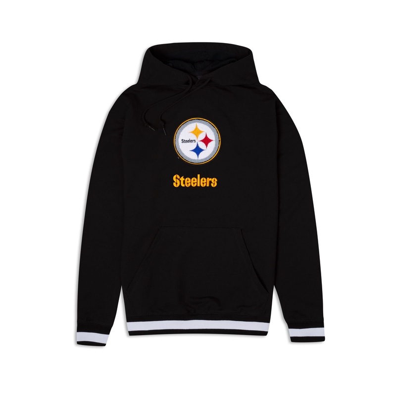 Pittsburgh Steelers Logo Select Black Hoodie