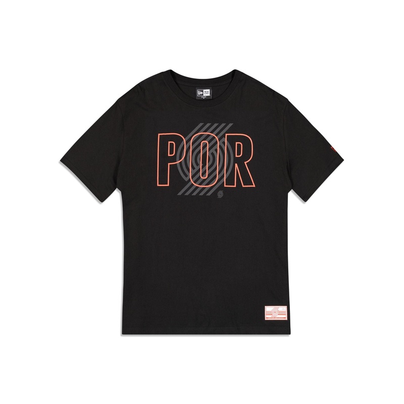 Portland Trail Blazers 2023 City Edition Black T-Shirt