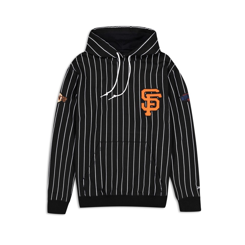 San Francisco Giants Logo Select Pinstripe Hoodie