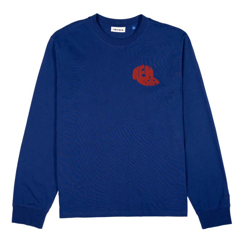 New Era Branded 59FIFTY Archivist Dark Royal Long Sleeve T-Shirt
