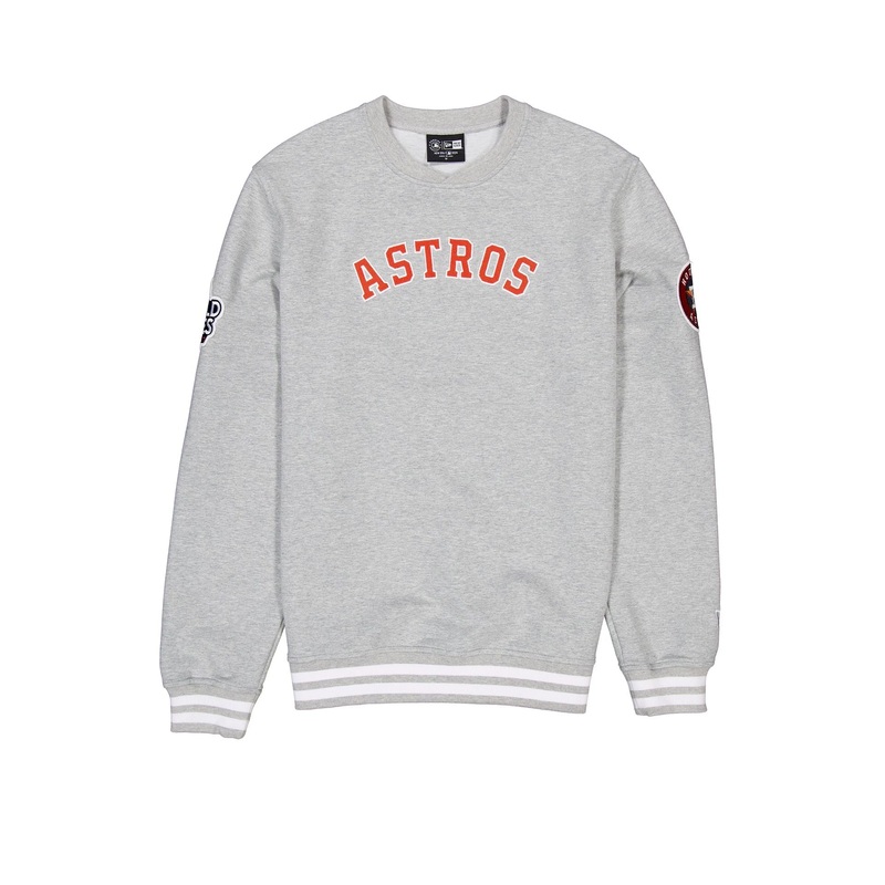 Houston Astros Gray Logo Select Crewneck