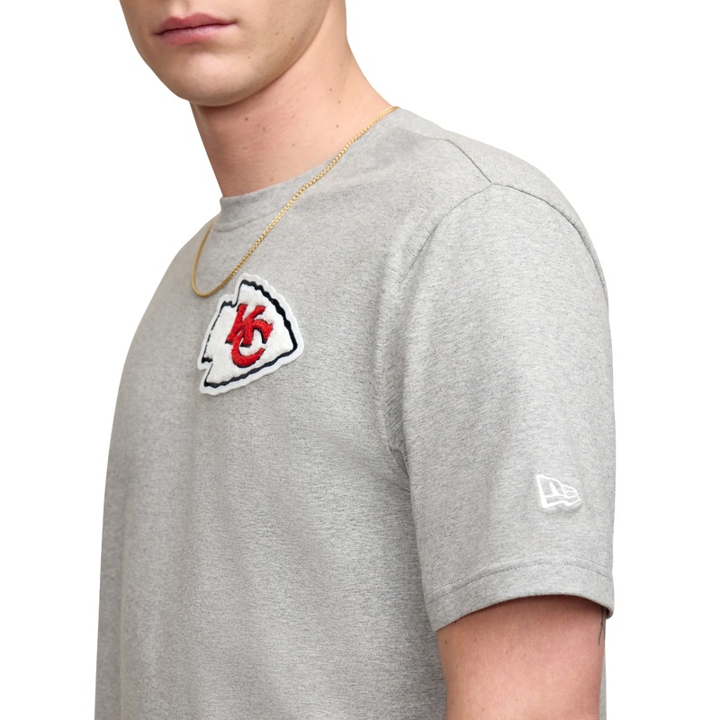 Kansas City Chiefs Gray Logo Select T-Shirt