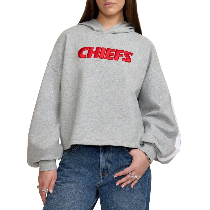 Kansas City Chiefs Gray Logo Select Women’s Hoodie