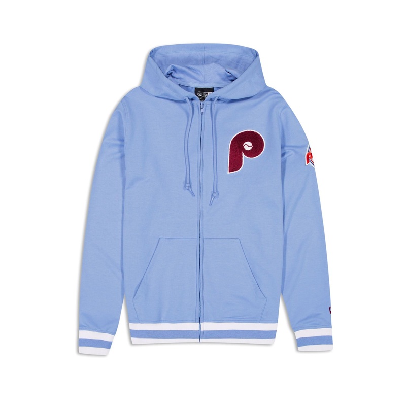 Philadelphia Phillies Coop Logo Select Full-Zip Hoodie