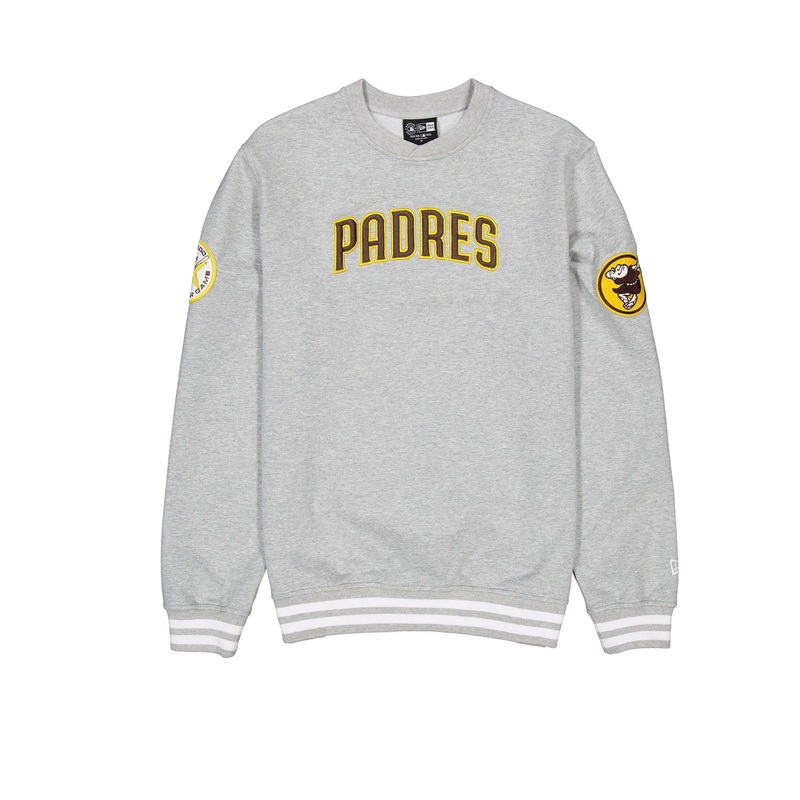 San Diego Padres Gray Logo Select Crewneck