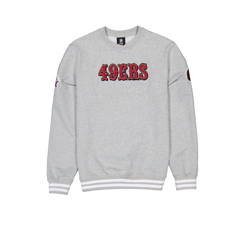 San Francisco 49ers Gray Logo Select Crewneck