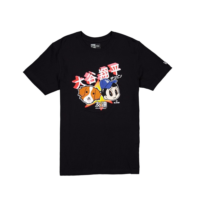 Los Angeles Dodgers Shohei & Decoy Black T-Shirt