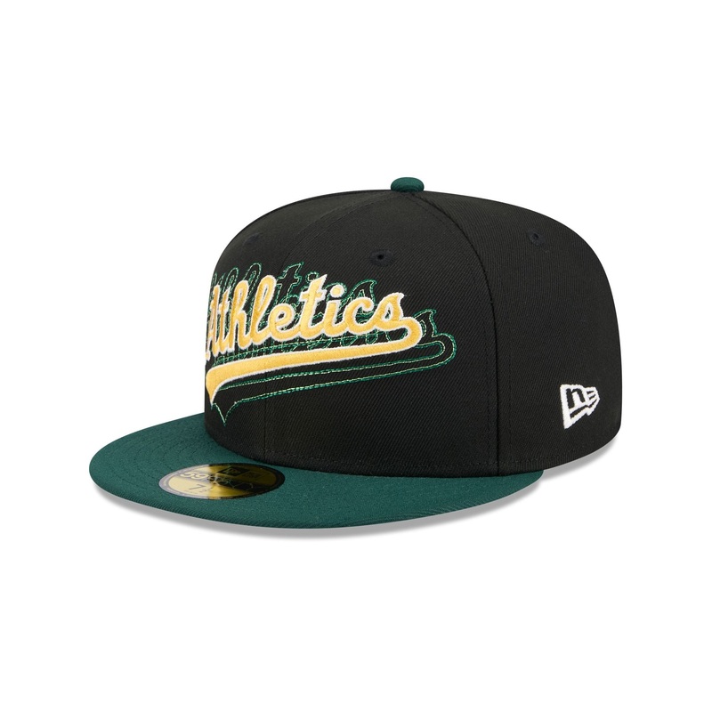 Athletics Shadow Stitch 59FIFTY Fitted Hat