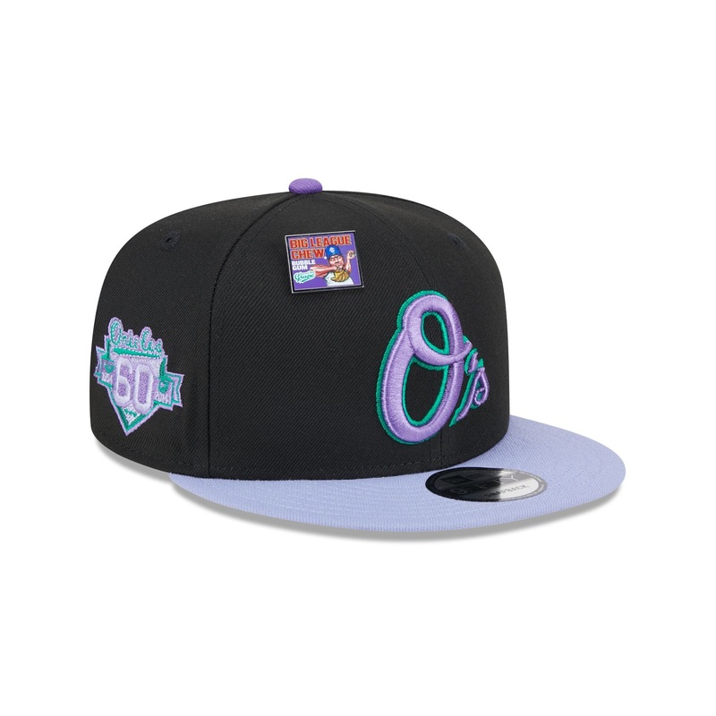 Big League Chew X Baltimore Orioles Grape 9FIFTY Snapback Hat
