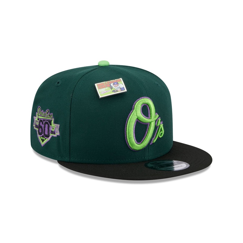 Big League Chew X Baltimore Orioles Sour Apple 9FIFTY Snapback Hat
