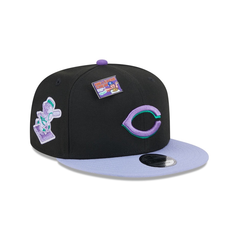 Big League Chew X Cincinnati Reds Grape 9FIFTY Snapback Hat