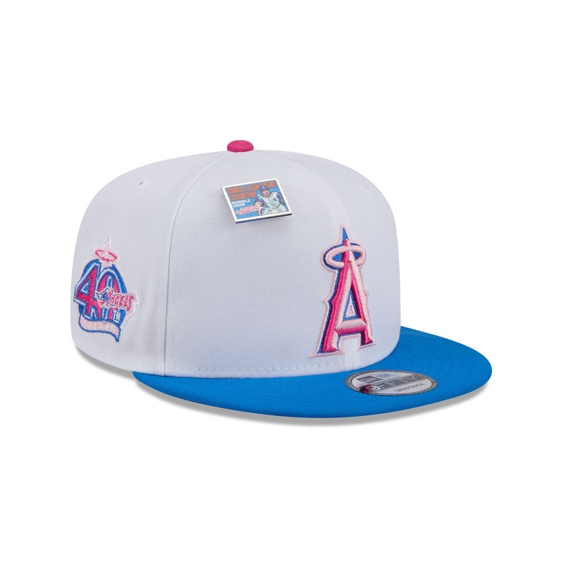Big League Chew X Los Angeles Angels Cotton Candy 9FIFTY Snapback Hat