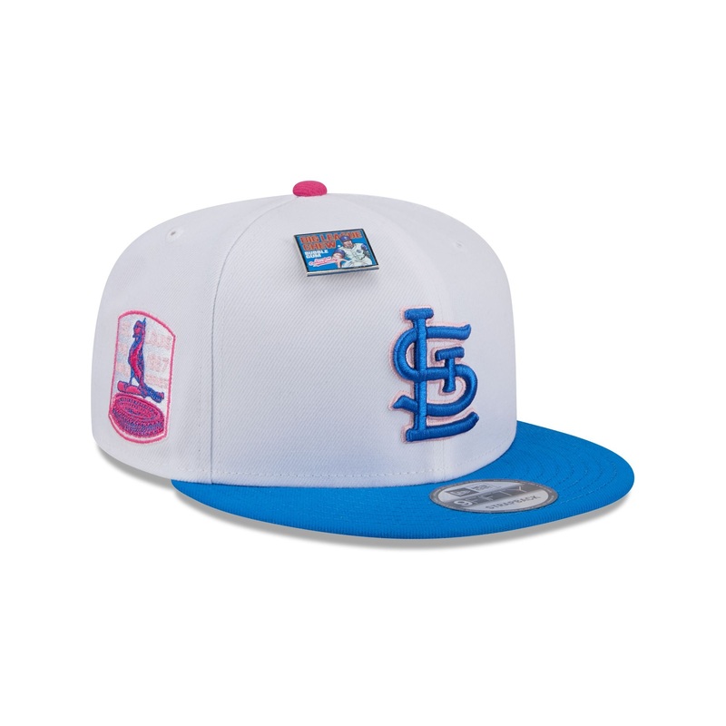 Big League Chew X St. Louis Cardinals Cotton Candy 9FIFTY Snapback Hat