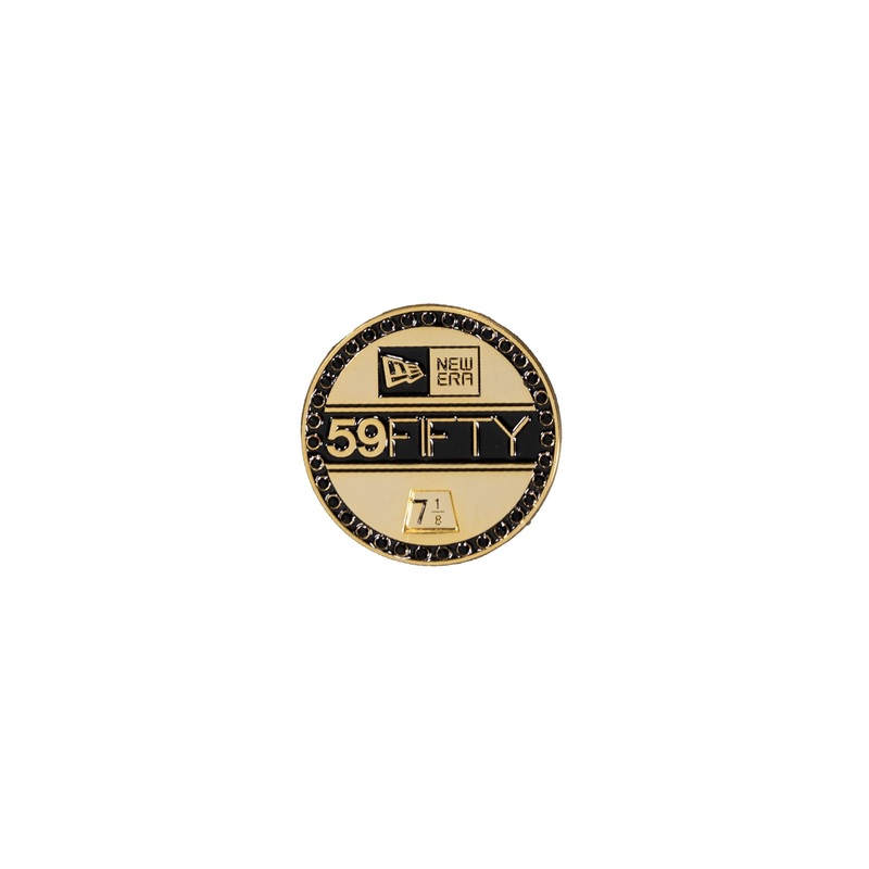 Rhinestone Visor Sticker Pin