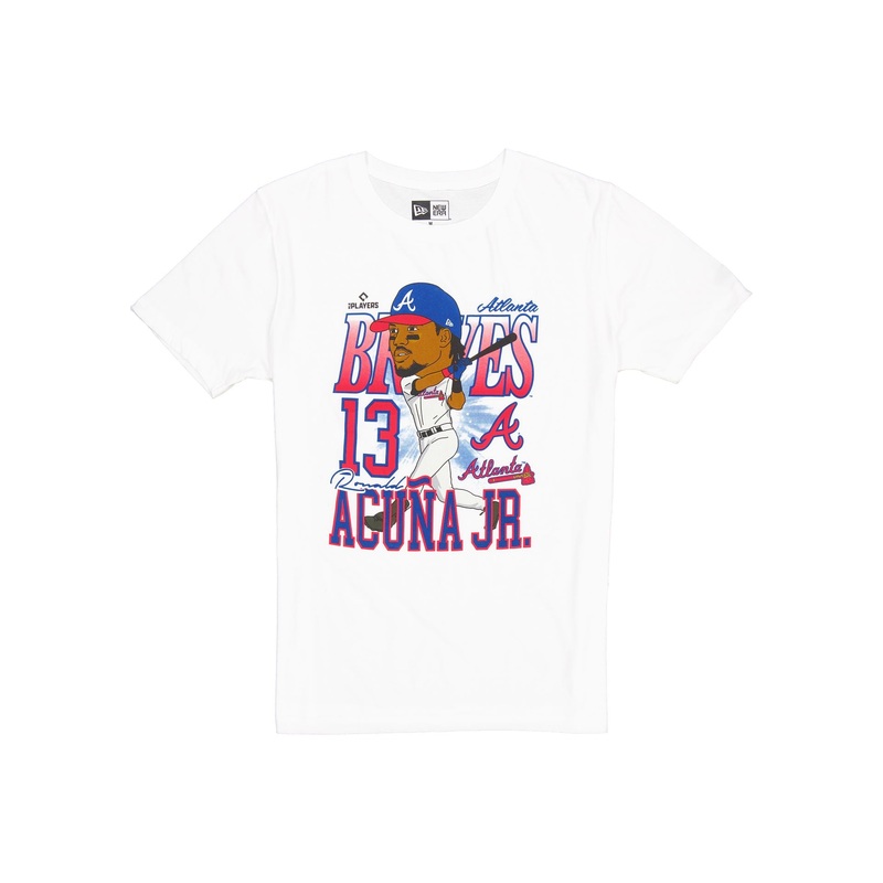 Atlanta Braves Ronald Acua Jr. Caricature T-Shirt