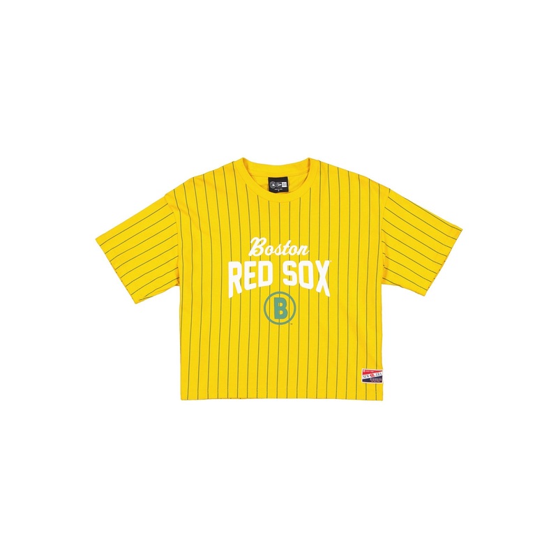 Boston Red Sox City Connect Women’s Pinstripe T-Shirt
