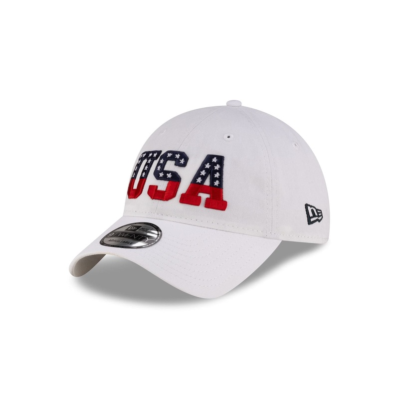 USA Stars White 9TWENTY Adjustable Hat